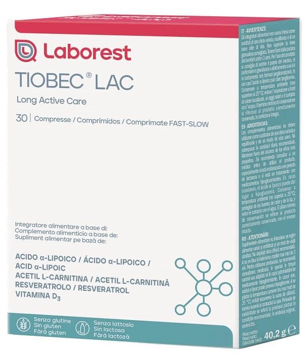 Tiobec Lac – 30 Tabletten