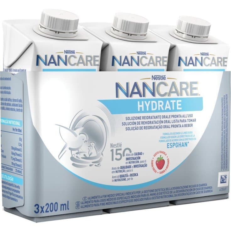 Nancare Hydrate Liquid – 3× 200 ml