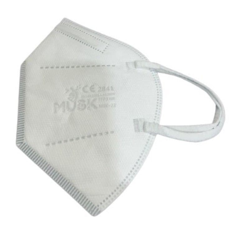 Masque FFP3 MUSK blanc – 10 pièces