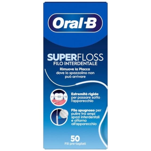 Oral-B SuperFloss – Fil Dentaire Spécial