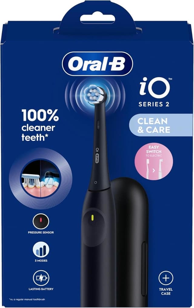 Oral-B Power iO2 Bleu Nuit – Brosse à Dents Électrique