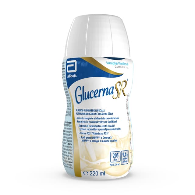 Fibres + Multivitamines – 220 ml | Glucerna SR Vanille