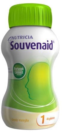 Souvenaid Vanille – 4 × 125 ml Trinkflasche