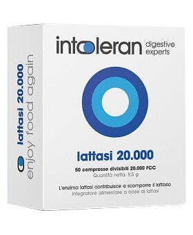 INTOLERAN LACTASE 20000 – 50 comprimés