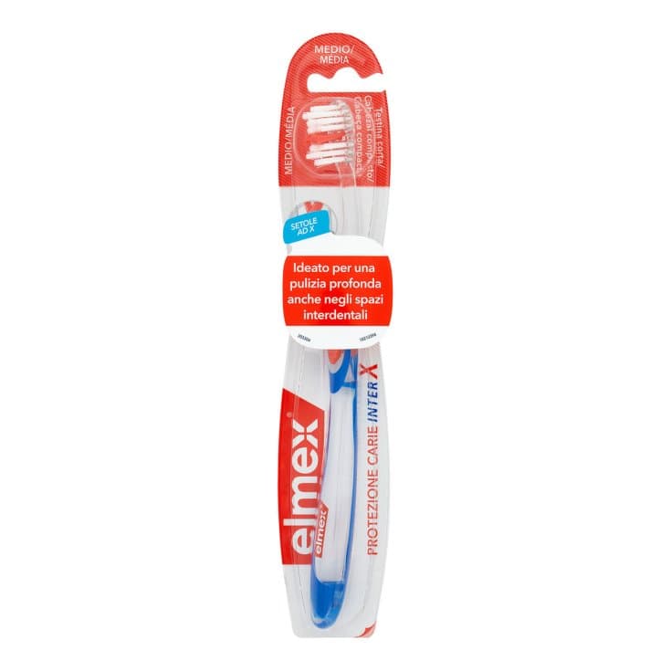 ELMEX INTERX Brosse à Dents Tête Courte