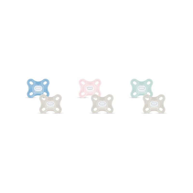 MAM Comfort Sucette 0-3 mois Silicone 2 pièces