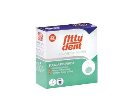 Fittydent – 32 Comprimés Nettoyants