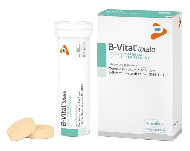 Complexe vitamines B – 20 pcs | B VITAL-TOTALE Comprimés Effervescents