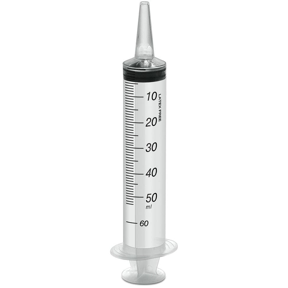 Seringue jetable 50-60 ml avec cône de cathéter, 1 pièce