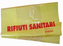 Sachet pour élimination des déchets médicaux