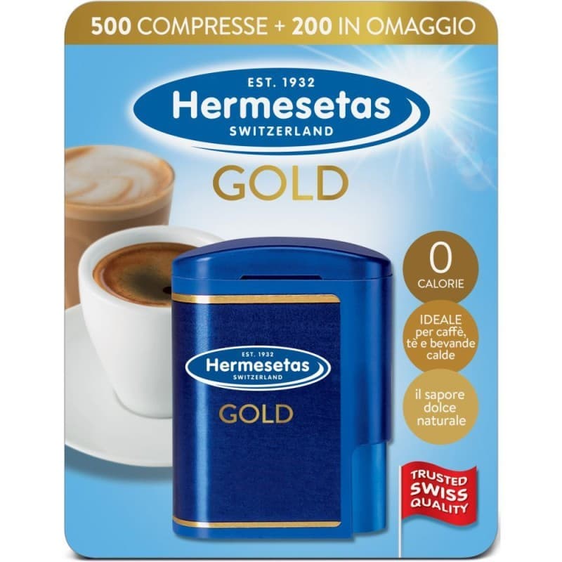 Hermesetas Gold – 500+200 comprimés