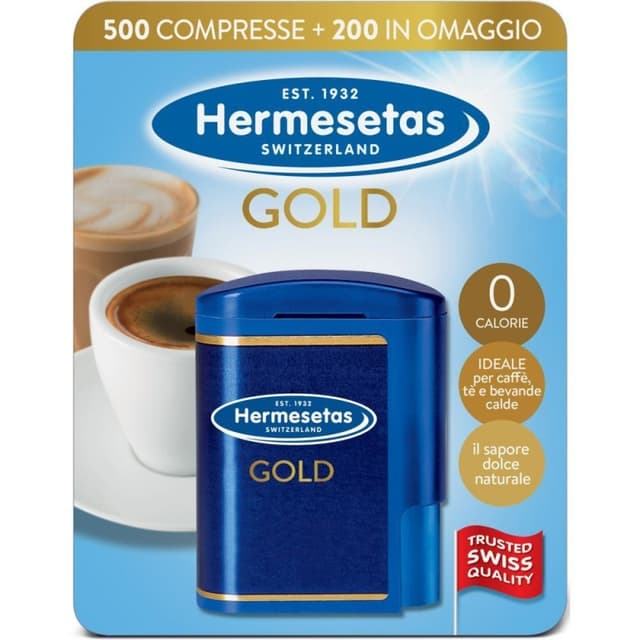 Hermesetas Gold – 500+200 comprimés