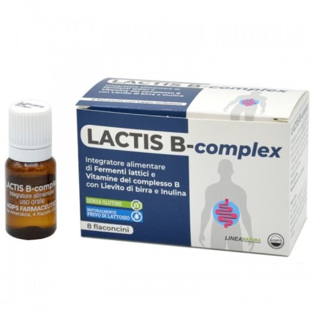 Inuline + Probiotiques (ferments lactiques) – 8 ampoules | LACTIS B-Complex