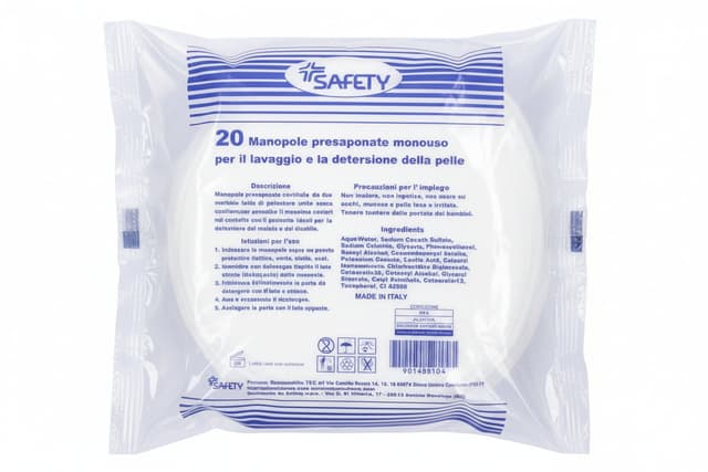 Safety Manopola Gants avec distributeur de savon – 20 pièces