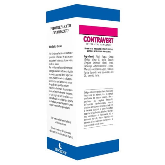 Ginkgo biloba + Gingembre – 50 ml Liquide | Contravert