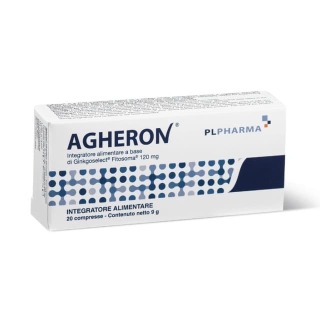 Ginkgo biloba – 20 comprimés | Agheron Complément alimentaire
