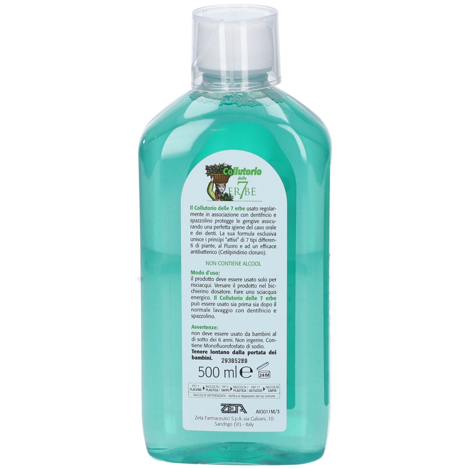Zeta Colluttorio 7 Erbe – 500 ml