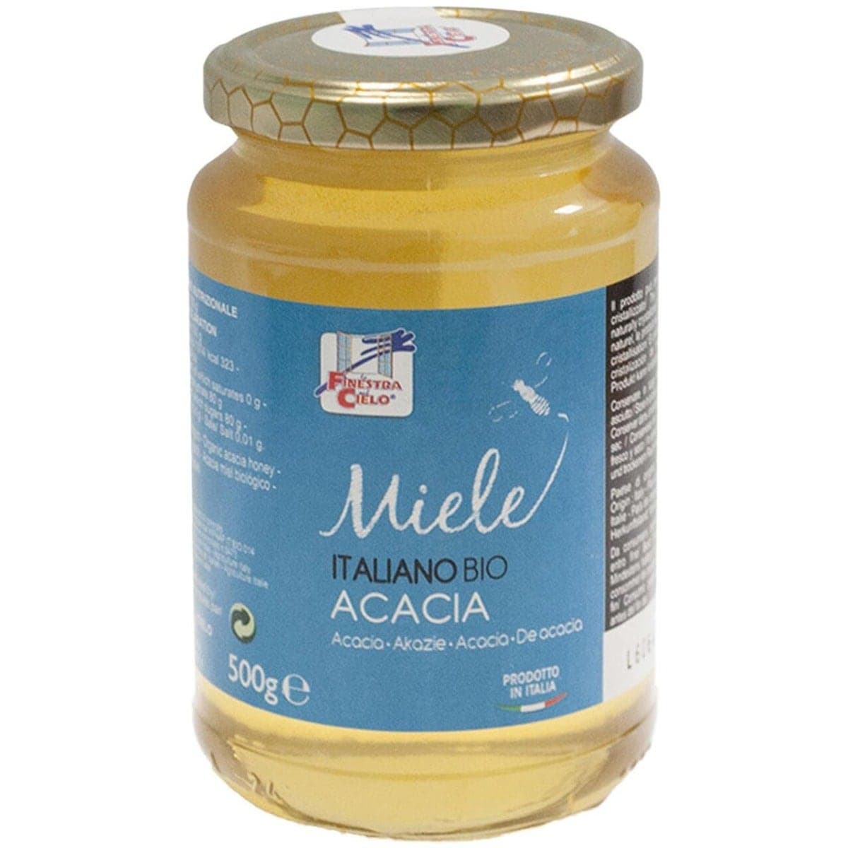 Miel d'Acacia – 500 g avec fenêtre
