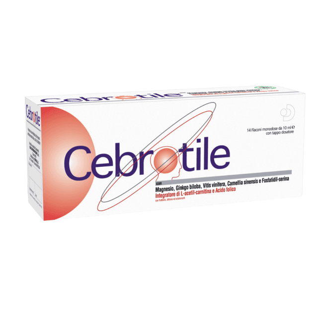 Magnésium + Ginkgo biloba – Complément alimentaire, 14 flacons | Cebrotile