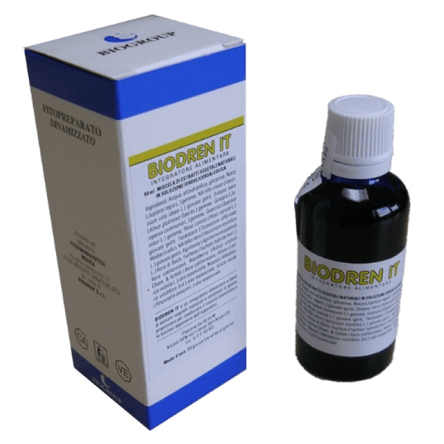 Canneberge + Myrtille – 50 ml gouttes | Biodren IT