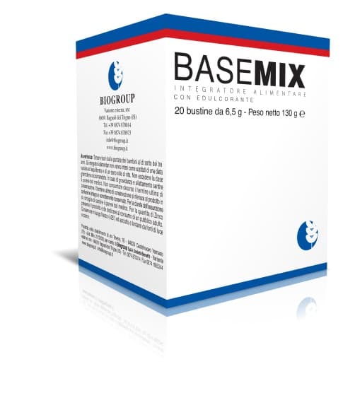 Calcium + Magnésium – 20 sachets de 6,5 g | Basemix 20