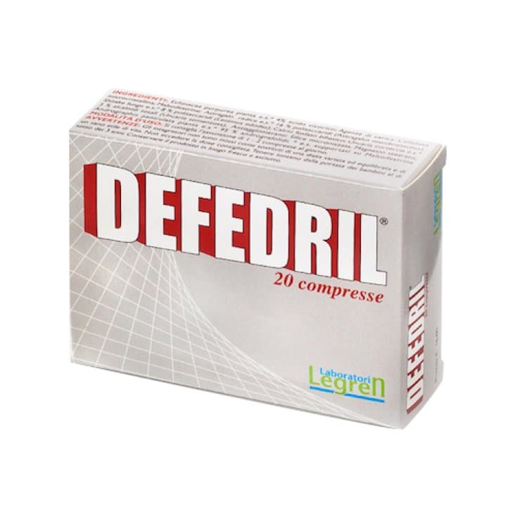 Defedril – 20 comprimés de 20 g