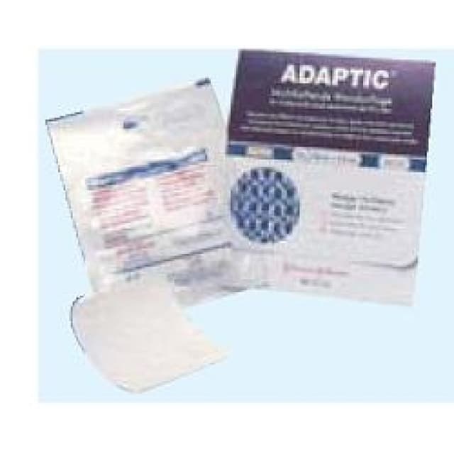 Adaptic Med – 10 compresses stériles 7,6 × 20,3 cm