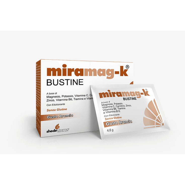 Magnésium 224,40 mg + Potassium – 20 sachets (3,522 g) | Miramag-K