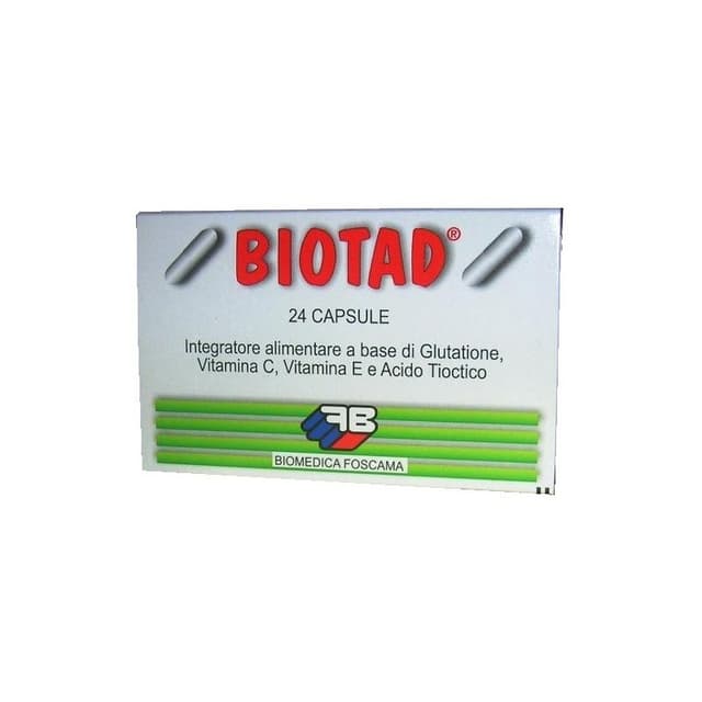 Glutathion + Vitamine C 120 mg – 24 gélules de 340 mg | Biotad