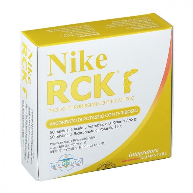 Vitamine C + Potassium – 100 sachets | Nike RCK Ascorbate K+Ribose