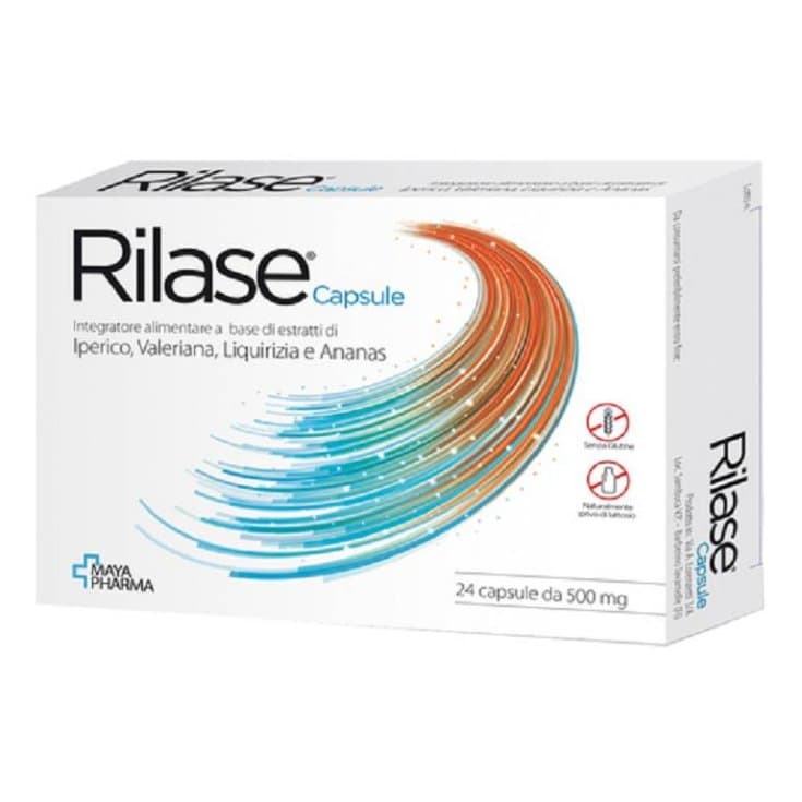 Rilase Integratore – 24 Kapseln zu 500 mg