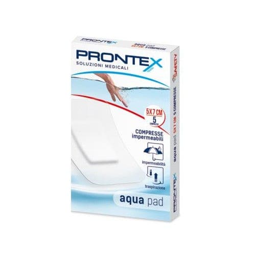 Prontex Aqua Pad – 5×7 cm Kompressen