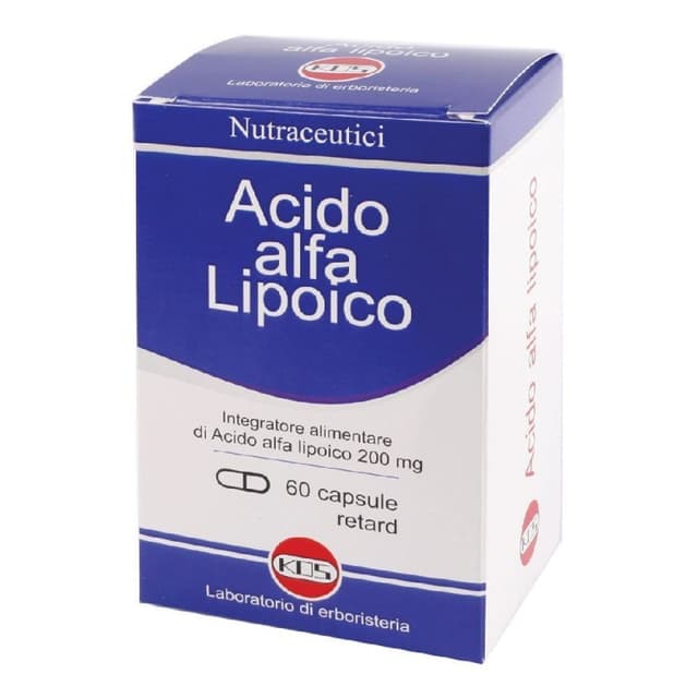 Acide Alpha-Lipoïque Retard – 60 gélules KOS