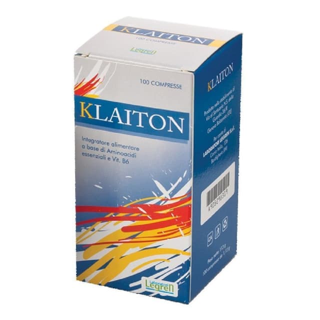 Acides aminés essentiels + Vitamine B6 – 100 comprimés | Legren Klaiton