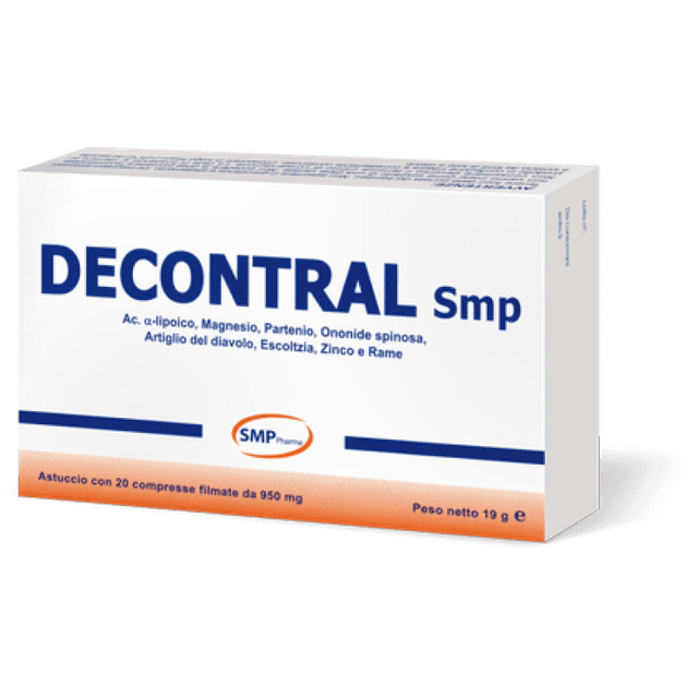 Acide alpha-lipoïque + Zinc – 20 comprimés de 850 mg | Decontral Integ