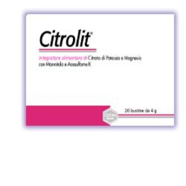 Potassium + Magnésium – Supplément diététique, 20 sachets | Citrolit