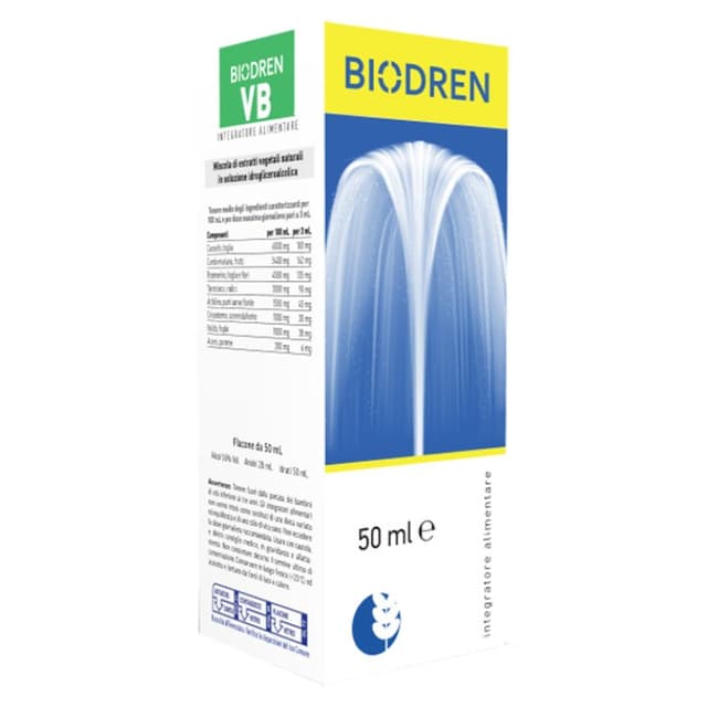 Artichaut + Chardon-Marie – 50 ml gouttes | Biodren VB