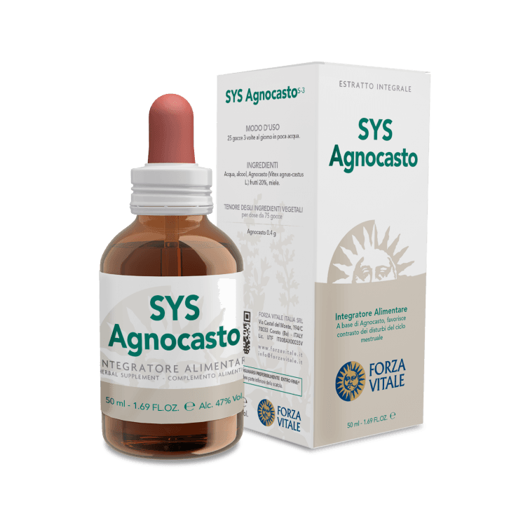 SYS Agnocasto – solution hydroalcoolique, 50 ml