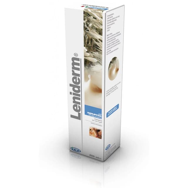 Leniderm Mousse Nettoyante pour Animaux – 200 ml