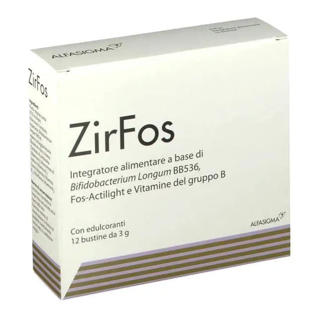 Probiotiques (ferments lactiques) + Complexe vitamines B – 12 sachets | Zir Fos-Int Biologico