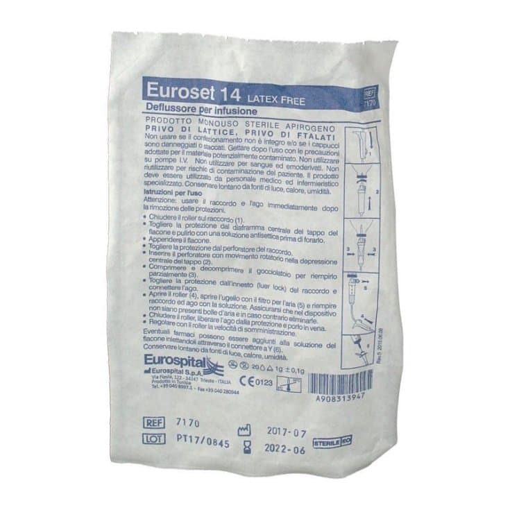 Deflussore Euroset sans aiguille 14 – IPOD