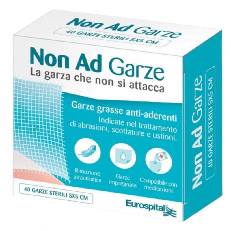 Nonad Gaze Stérile 5x5 cm – 40 pièces