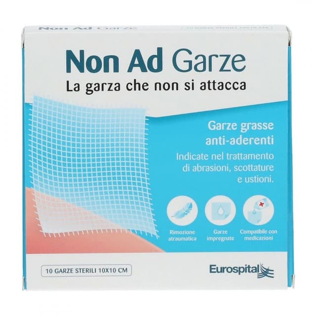 Nonad Gaze Stérile 10x10 cm – 10 pièces