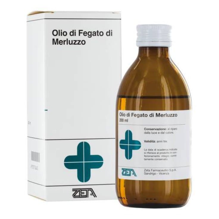 Huile de foie de morue ZETA – 200 ml