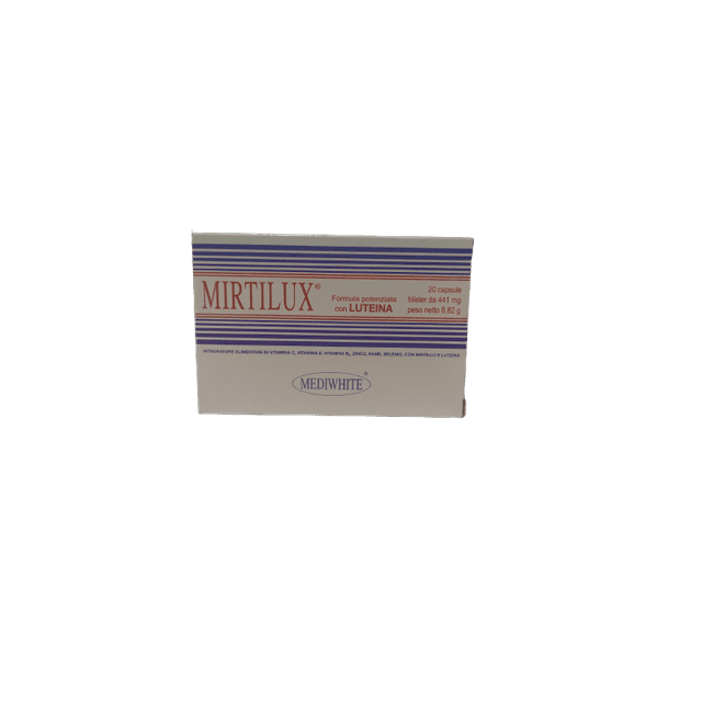 Myrtille – 20 gélules | Mirtilux-Int Mirtillo