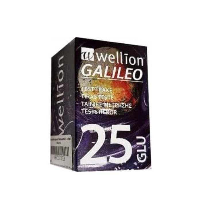 Wellion Galileo Blutzucker-Teststreifen – 25 Stück
