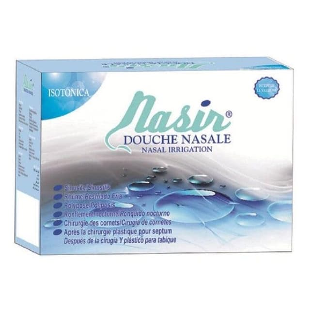 Nasir Solution physiologique – 10 sachets recharge