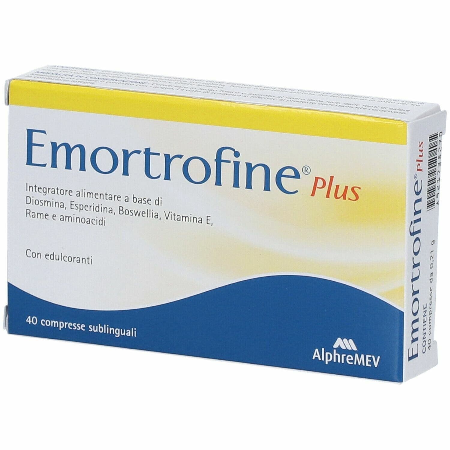 Emortrofine Plus – 40 comprimés