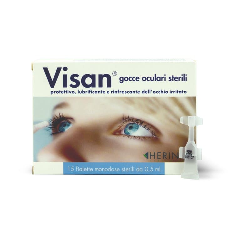 Visan Gouttes Oculaires – 15 unidoses de 0,5 ml