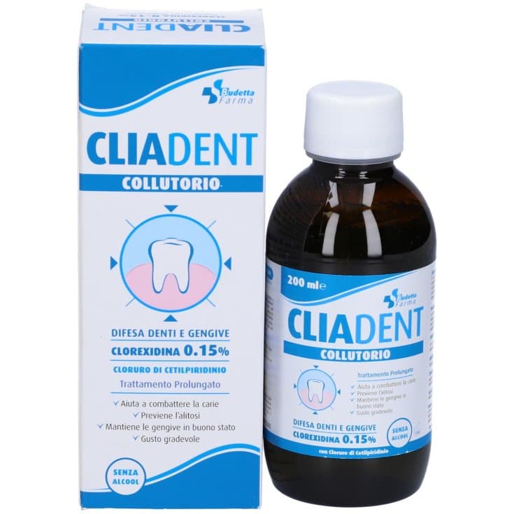 Cliadent Bain de bouche 0,15% – 200 ml